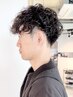 【メンズカット+【ツイストパーマ】【スパイラルパーマ】