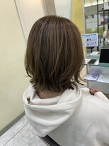 プールドゥマン 屯田(POUR DEMAIN) ボブ/レイヤー/ボブルフ/ベージュカラー/髪質改善/麻生/屯田