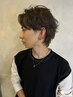 【メンズ後藤指名限定】質感で作るフェザーパーマ+カット ￥12000