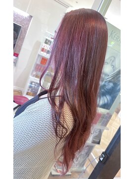 コワファースト  させぼ五番街店(COIFF1RST) チェリーレッドcolor