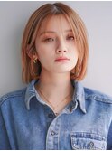《Agu hair》メルティカラーボブ×numberA.アクアバームセラム