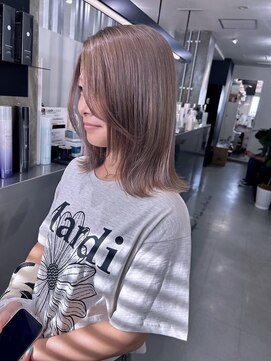 キング 枚方店(K!ng) 縮毛矯正髪質改善ハイライトレイヤーカット枚方美容室エクステ