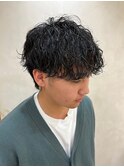 波巻きパーマツイストスパイラルパーマメンズカット名駅名古屋