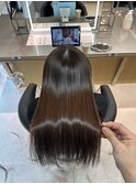 美髪縮毛矯正!ドライヤーで乾かしただけの仕上がり