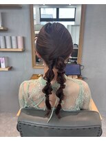 ペス メロウ(Pess mellow) お呼ばれ結婚式ヘアセット