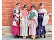 卒業袴や訪問着も気軽に☆