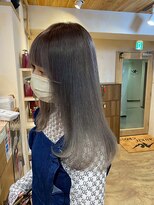 アンククロス 青山店(ANKH CROSS)&nbsp;絹髪/髪質改善カラー/シアーグレージュ