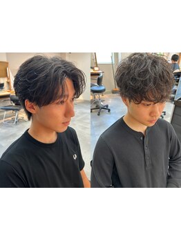 扱い易い×お洒落を合わせたパーマでどの角度もカッコいい[千葉/メンズ/MEN’S/メンズパーマ/韓国/学割U24]