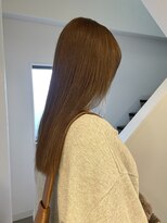 エミス バイ メルト 吉祥寺(emis by melt)&nbsp;小野/ケアブリーチ透明感たっぷりブラウンカラー吉祥寺