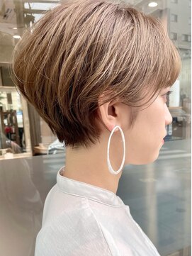 エジョン 三鷹店(Aejon) 三鷹吉祥寺ハンサムショートボブ顔まわりレイヤー40代