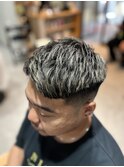 MEN’S HAIR/波巻ツイストスパイラル/フェザーパーマ/柏