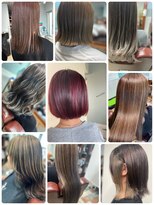 モゼ(morze)&nbsp;ハイライト/髪質改善/艶カラー/派手髪