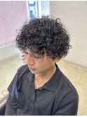 【藤田翔吾】くるくるパーマ