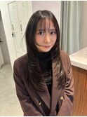 ロングハッシュカット
