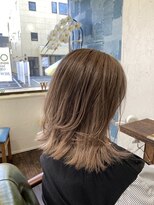 スロウ(SLOW)&nbsp;ダブルカラー"ミルクティーグレージュ"