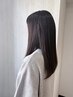 【平日限定】カット＋縮毛矯正／髪質改善+トリートメント+ヘッドスパ