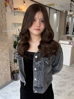 ヴィア 京都烏丸(Via)&nbsp;10代20代/ブラウンカラー/透明感カラー/京都美容室/髪質改善