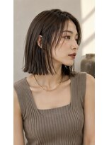ヘアーリゾートガーデン 浅草 蔵前店(Hair Resort Garden)&nbsp;浅草/蔵前/浅草橋/大人ボブ/レイヤーボブ/アッシュカラー