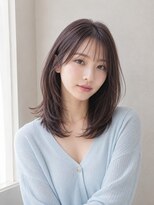 ワゴンバイアフロート(Wagon by afloat)&nbsp;大人ミディアム/レイヤーカット×シースルーバング30代40代池袋