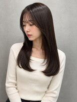 トリニティ(trinity) 髪質改善・縮毛矯正・ハッシュカット・艶髪ブラウン・【豊見城】