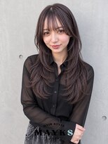メイクス 町田(MAYKS)&nbsp;レイヤーカット×バイオレットグレージュ