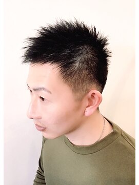 ヘア キィー(hair key) メンズ ベリーショート