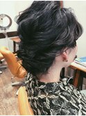 【自由が丘pele】ショートボブ 結婚式お呼ばれゆるふわセット