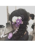 成人式ヘアセット