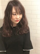 エイルヘアー シエル(EIL hair ciel) ミディアムレイヤー☆ベリーピンク