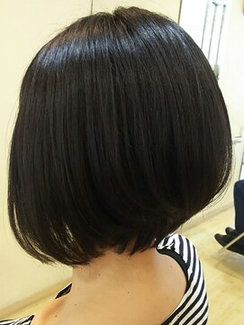 エイチエアー アルファ H'air alfa つつじヶ丘北口店 ◆骨格修正 グラデーションボブ前下がりverその4◆