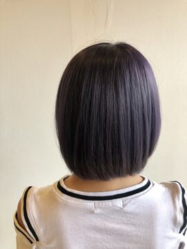 ザ ラブズ ラフズ ヘアー 本店(the loves laughs hair) ネイビーカラー(^O^)