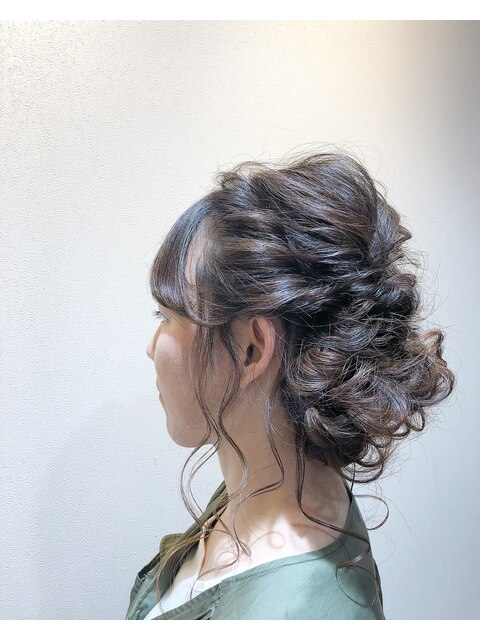 ゆるふわヘアセット☆