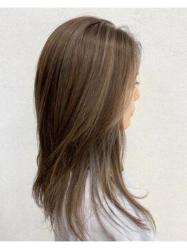 ラルーナオズ(LaLuna OZ) ハイライト×シルバーベージュ