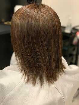 ”A hair design”自慢のカット技術で、まるでサロン帰りのようなスタイルが長続き♪