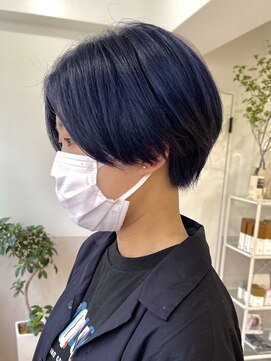 グラフ 銀座(GRAFF) 大人可愛い20代30代40代前下がりショートボブ【GRAFF銀座】