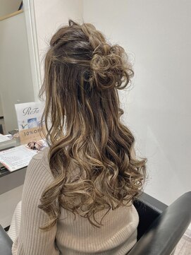 フォーディー(for D) Hair Salon for D　×　波巻きウェーブ