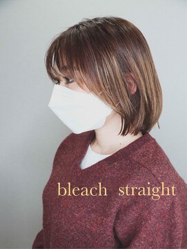 リーン(LEEN) 髪質改善ストレート×レイヤーボブ　【LEEN】