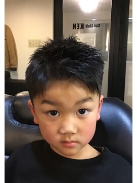 カットクラブ ケン(cut club KEN) ツーブロックで上立つくらい