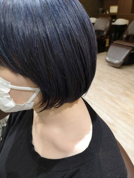 ルシードスタイル クリザンテーム ボブ×ブルー