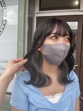 ルーモ(Lumo) イヤリングカラー/インナーシルバー／ダブルカラー