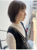 【VALLEY  haircare&spa 】切りっぱなしボブ