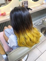 テトラ バイ ネオリーブ 横浜西口店(tetra by neolive)&nbsp;＊イエローグラデーションカラー＊