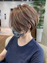 30代/40代/50代・絶壁解消×くびれショートボブ【浅野】
