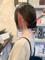 ジョージグランデ(JO-JI grande)&nbsp;ボブ/インナーカラー/イヤリングカラー/ピンクベージュ