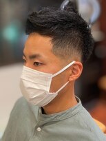 スカイ 亀戸店 (sky)&nbsp;ハイライト/マッシュパーマ/アッシュブラック<理容室>[亀戸]