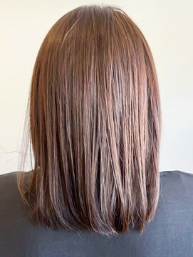 レポヘアー(Repos hair) 20代30代40代大人可愛い髪質改善カラーアッシュブラウン艶感