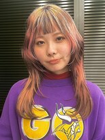 ロンドアンメゾン 原宿(Lond un Maison.)&nbsp;ブリーチ◎デザインカラー/ロング/顔まわりレイヤー[原宿]