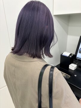 エニフォーイーストハム(Eni for eastham) パープルカラー/ミディアムヘアー