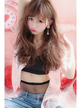 マーリャヘアー(mallia hair) レイヤースタイルレイヤーカットロングレイヤー小顔スタイル