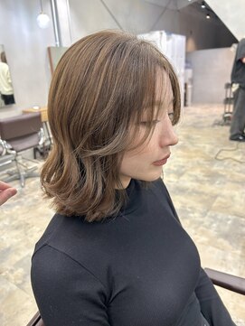 ラボアン 梅田店(lab.em.) くびれボブスタイル